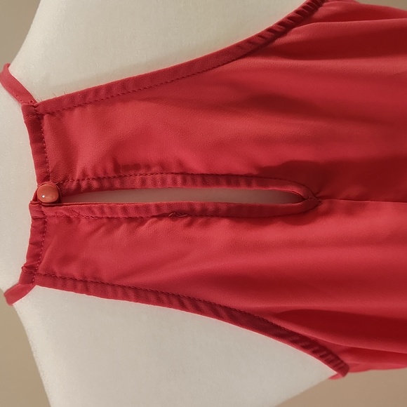 Soprano ~Dressy Tank Top Pink Size Small - Picture 5 of 6